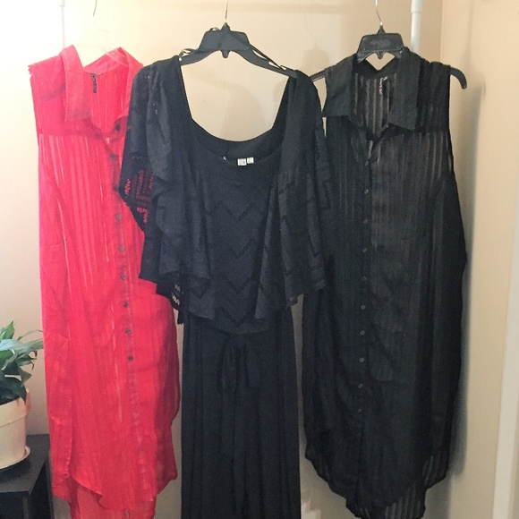 EMMA & MICHELE LOVE ARI Dresses & Skirts - WOMAN'S BUNDLE 3X  ROMPER TUNICS ✨